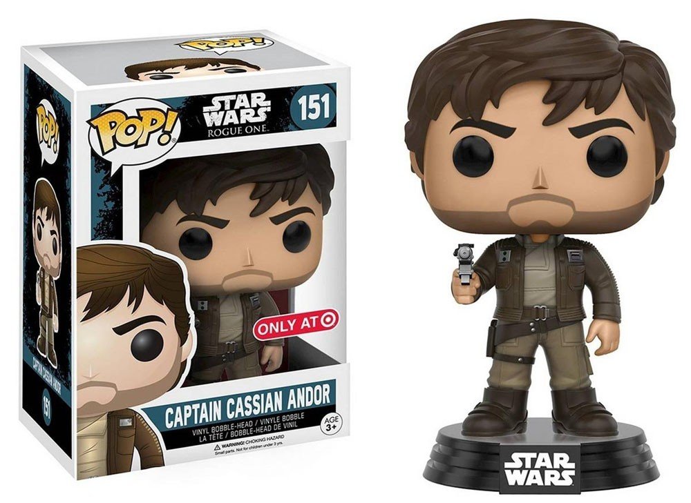 Funko POP! 10451 "Star Wars Rogue One Captain Cassian Andor Bobble Toy FUNKO