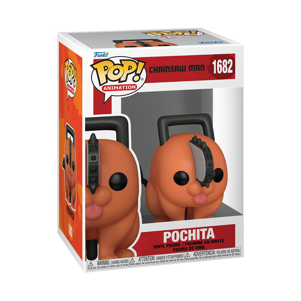 Funko POP! Animation: CSM - Pochita - Chainsaw Man - Collectable Vinyl Figure - Gift Idea - Official Merchandise - for Kids & Adults - Anime Fans - Model Figure for Collectors and Display FUNKO