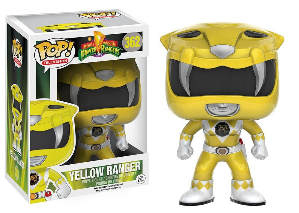 Funko POP TV: Power Rangers - Yellow Ranger Action Figure FUNKO