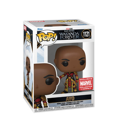 Pop! Funko Wakanda Forever Marvel Collector Corps Exclusive AYO #1121 w/ Free Arcylic Case FUNKO