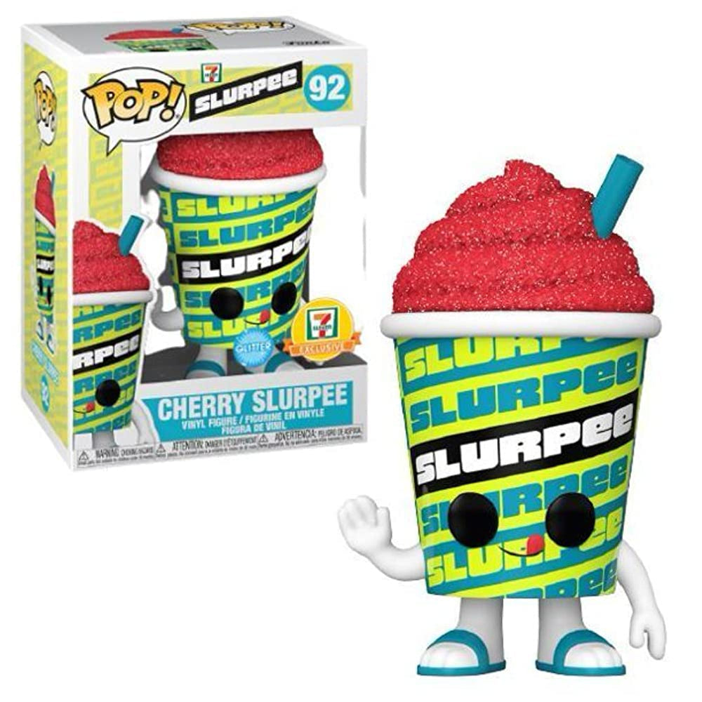 Funko Pop 7-11 Cherry Slurpee #92 Glitter 7 Eleven FUNKO