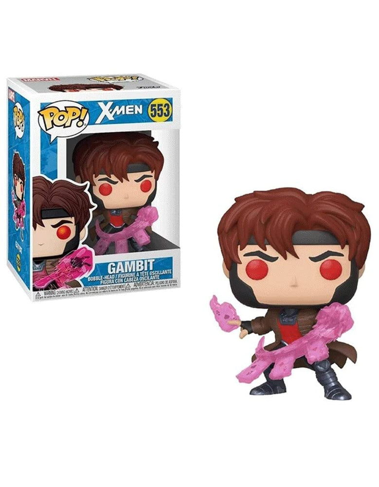Funko Pop! Marvel: X-Men Classic – Gambit with Cards Vinyl Bobblehead FUNKO