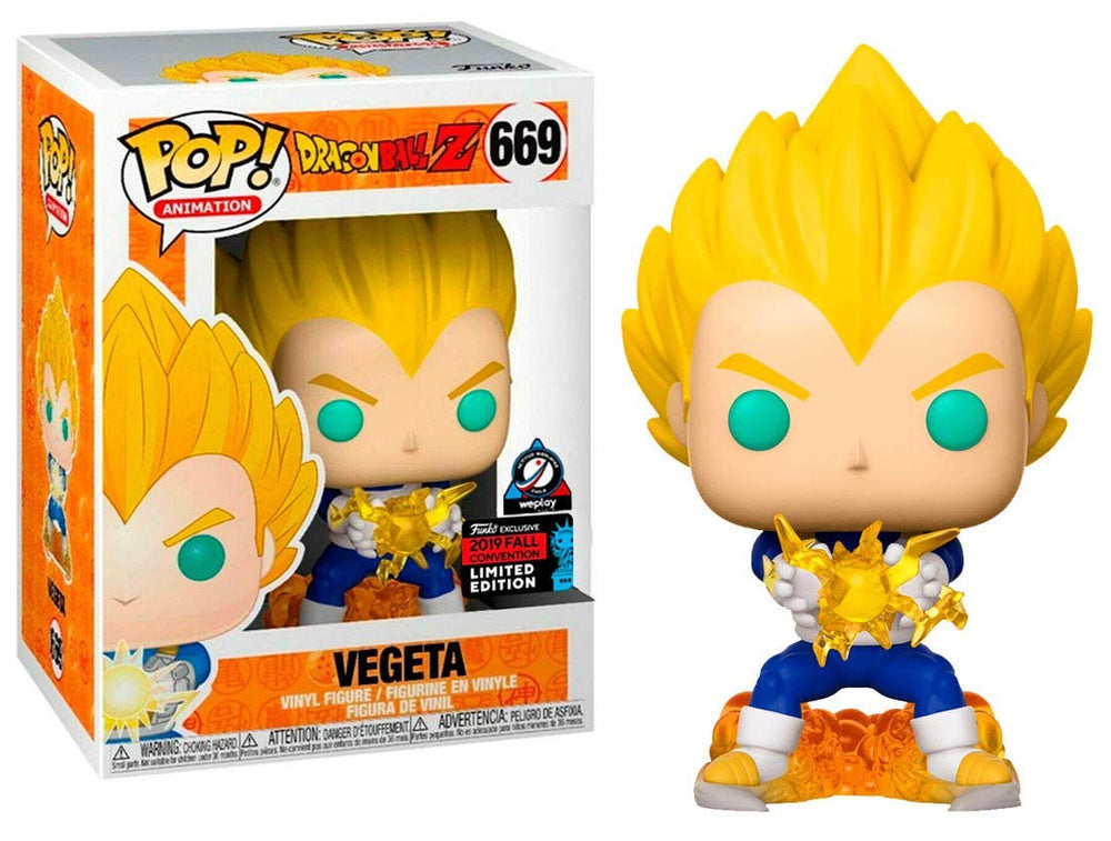 Funko Pop! Animation: Dragonball Z - Final Flash Vegeta, Fall Convention Exclusive FUNKO