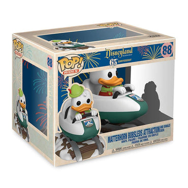 Funko Pop! Ride: Disney 65th - Donald with Matterhorn, 5" FUNKO