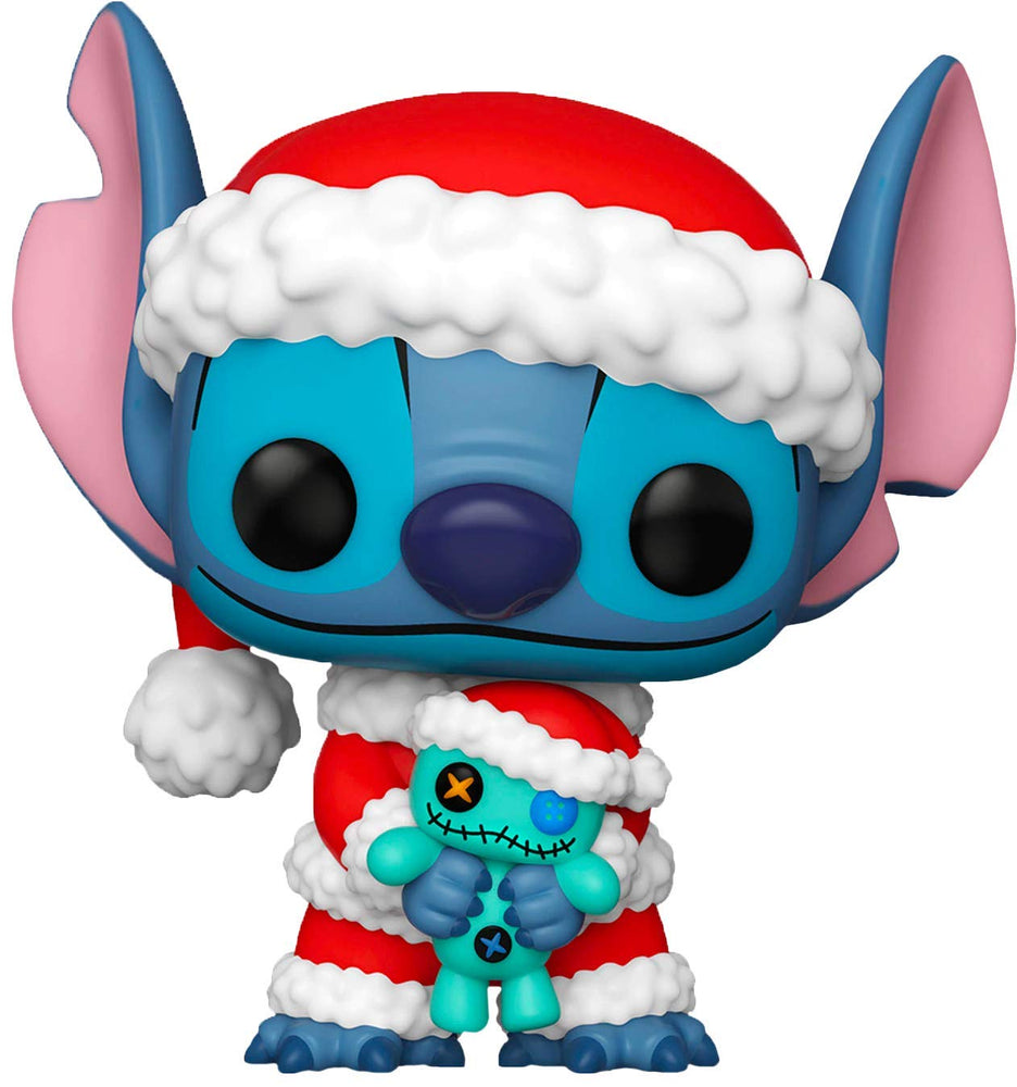Funko POP! Lilo & Stitch - Santa Stitch with Scrump Exclusive FUNKO