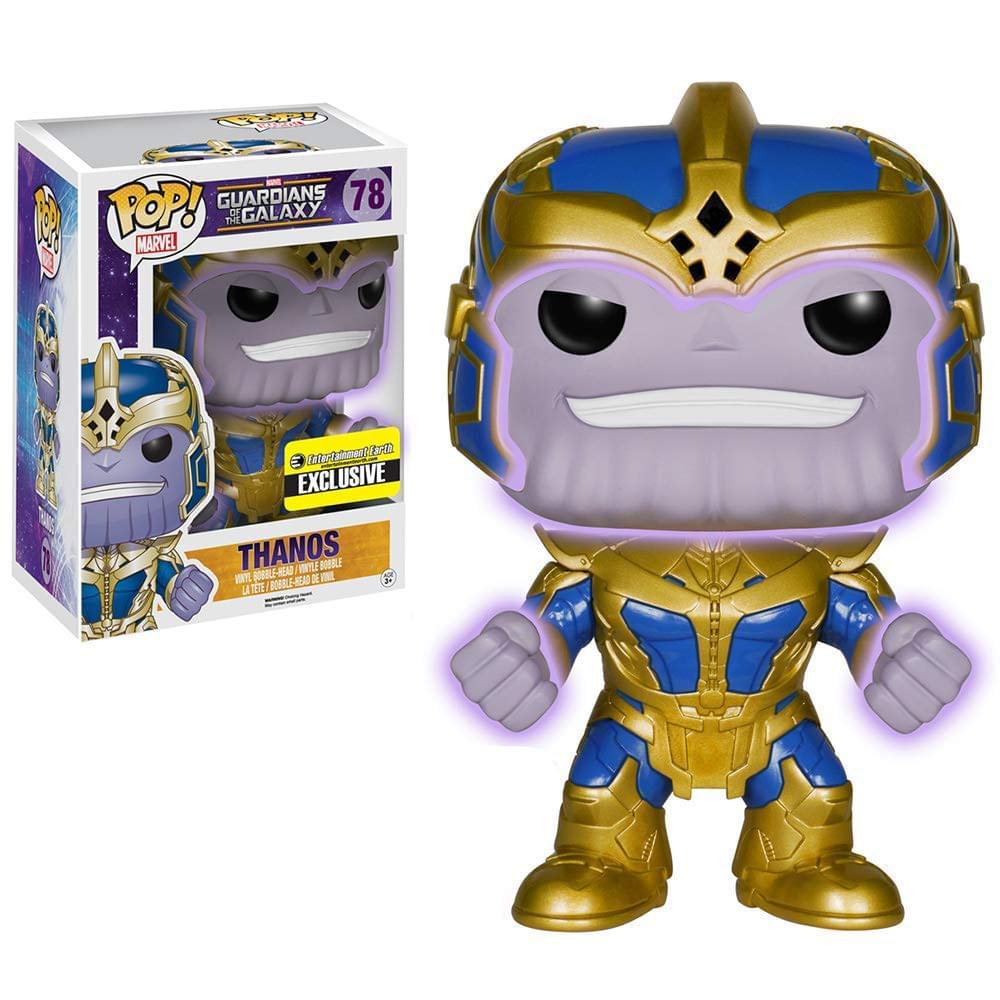 Guardians of the Galaxy Thanos Glow-in-the-Dark 6-Inch POP Vinyl Figure FUNKO