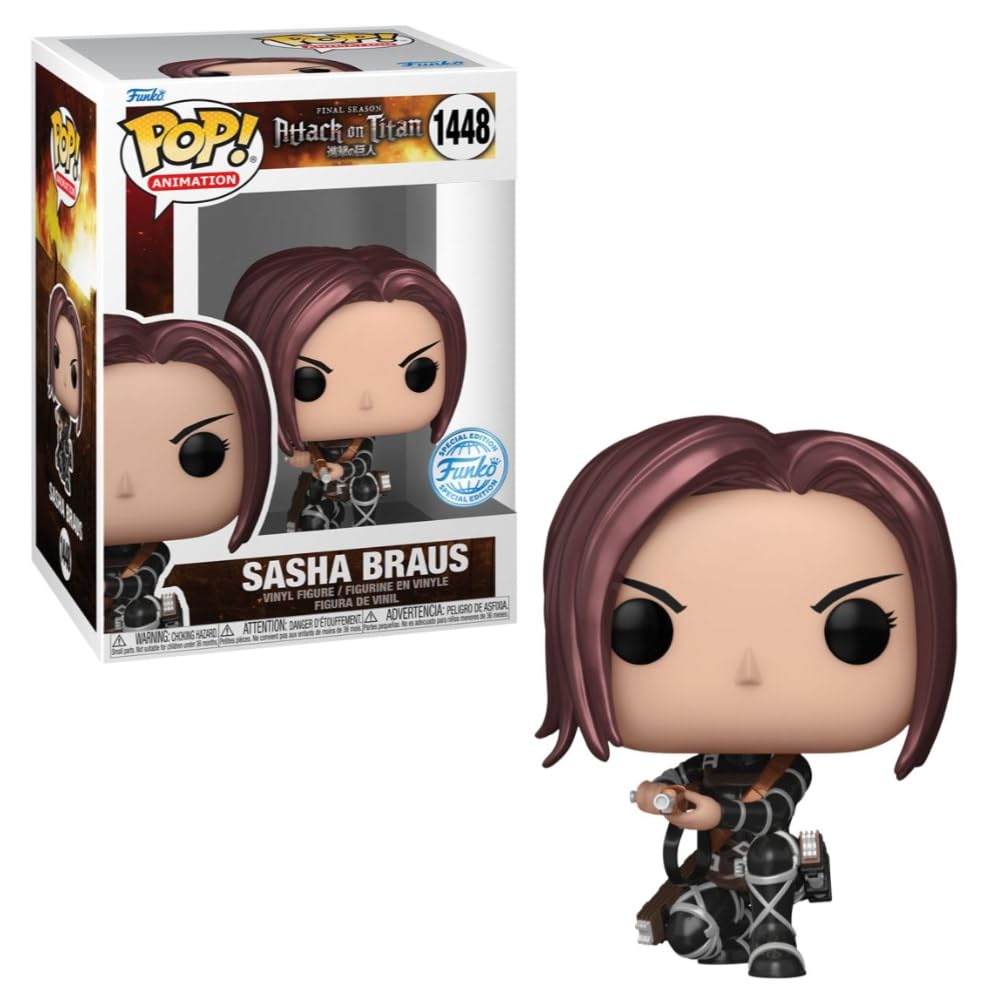 Pop! Attack on Titan - Sasha Braus Metallic Special Edition FUNKO
