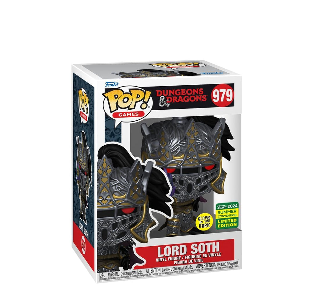 Funko Pop Lord SOTH 2024 Summer Convention Limited Edition Glows in The Dark 979 FUNKO