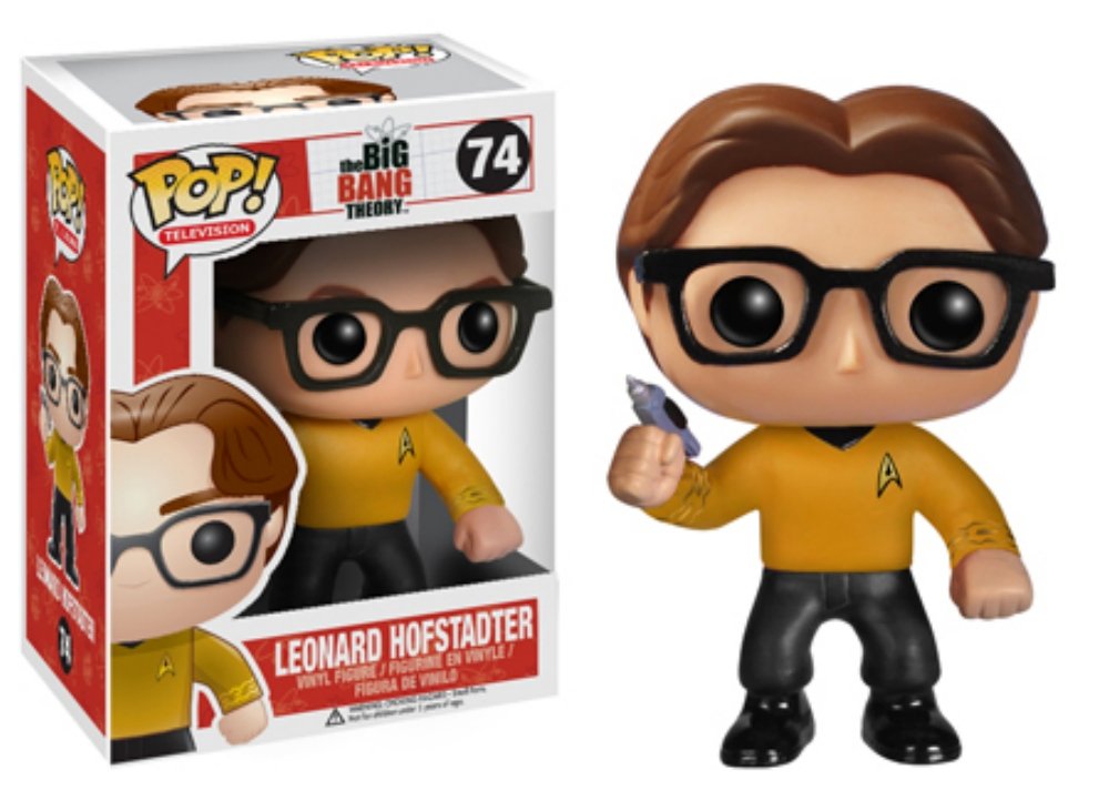 Funko POP Television Leonard Star Trek Vinyl Figure FUNKO