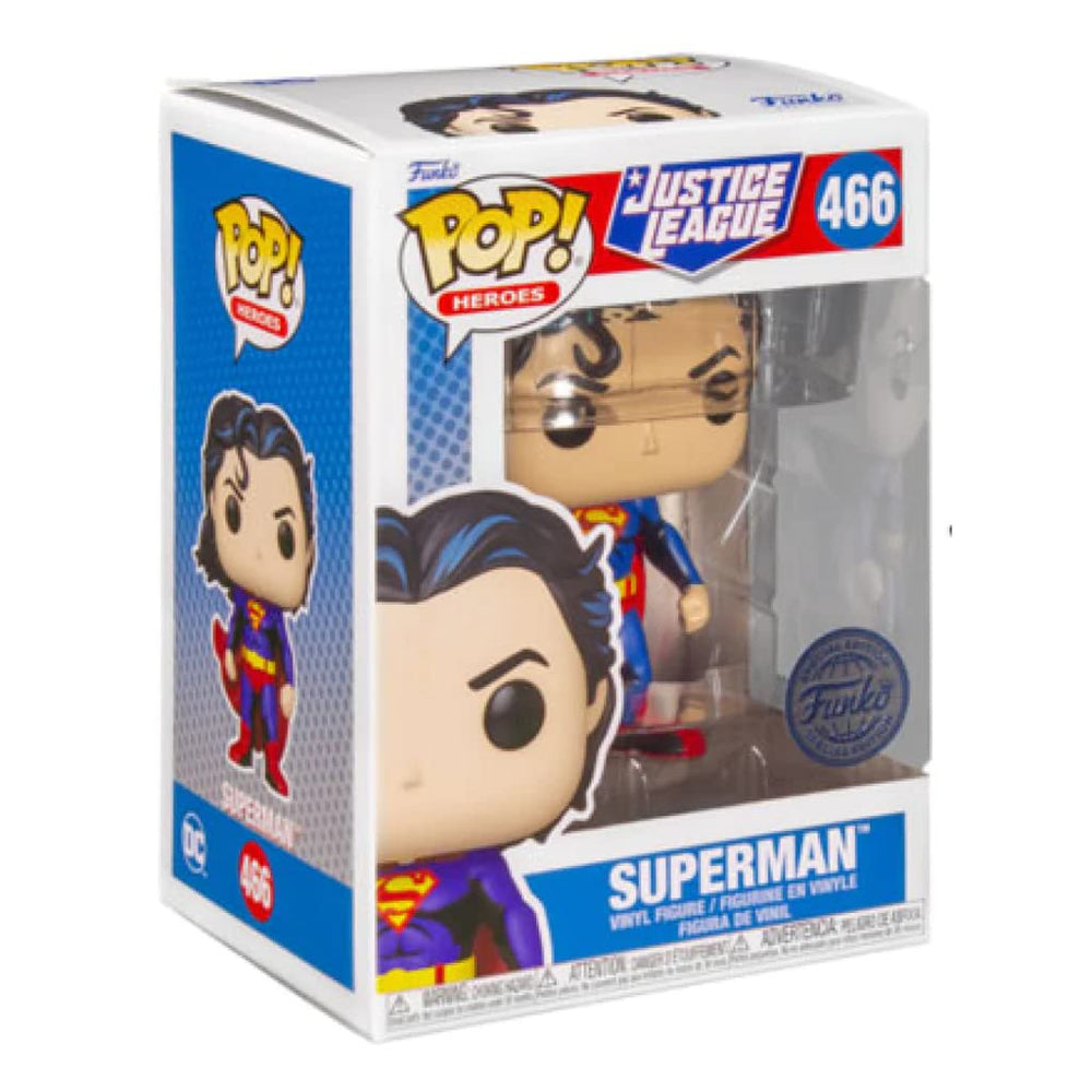 Funko Pop! DC Comic Heroes: Exclusive Vinyl Figure (Superman #466) FUNKO