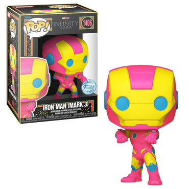 Funko Pop Iron Man (Mark 3) Special Edition 1406 Multicolored Vinyl Figurine FUNKO