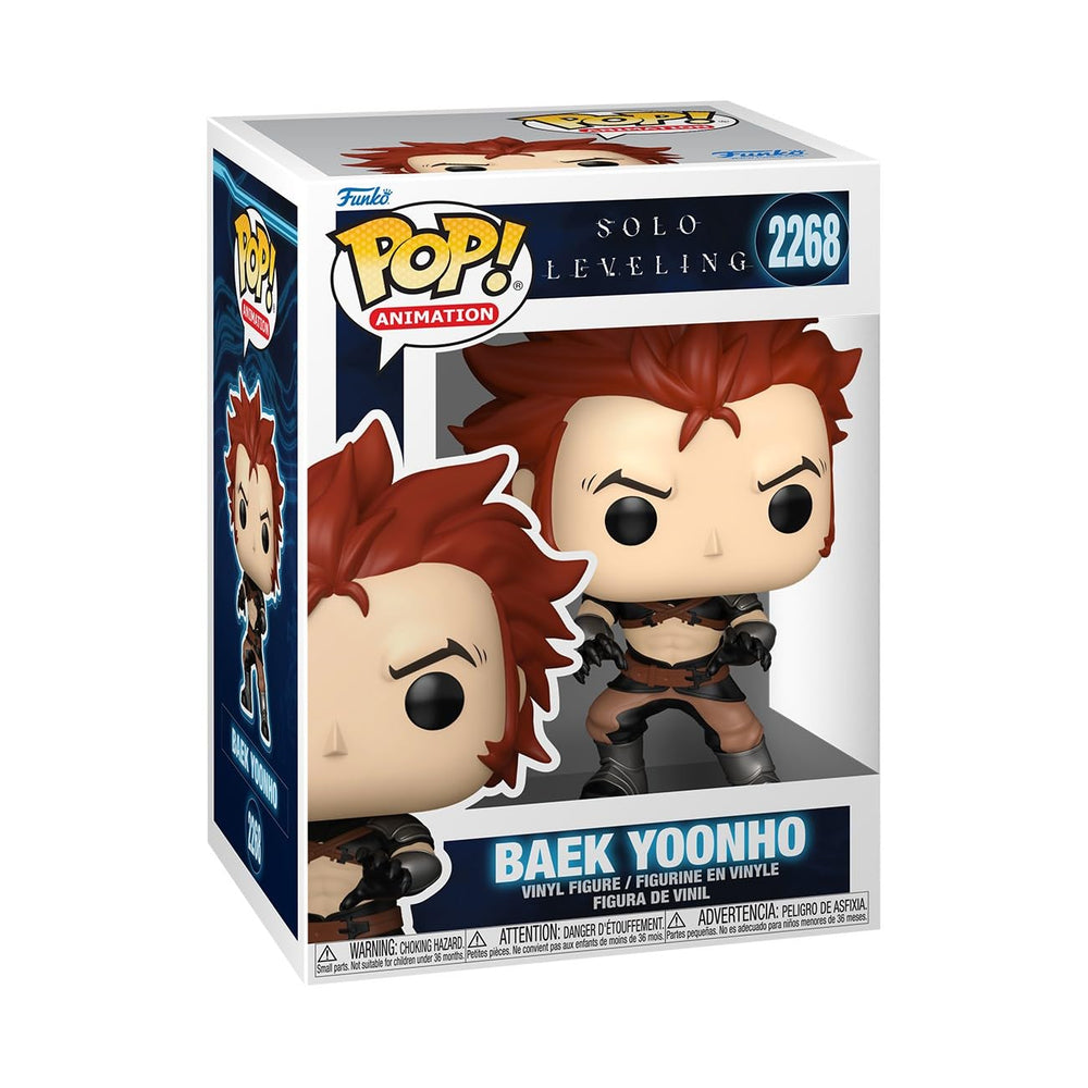 Funko Pop! Animation: Solo Leveling - Baek Yoonho - Collectable Vinyl Figure - Gift Idea - Official Merchandise - Toys for Kids & Adults - Anime Fans - Model Figure for Collectors and Display FUNKO