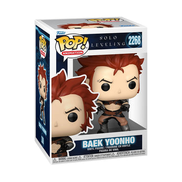 Funko Pop! Animation: Solo Leveling - Baek Yoonho - Collectable Vinyl Figure - Gift Idea - Official Merchandise - Toys for Kids & Adults - Anime Fans - Model Figure for Collectors and Display FUNKO
