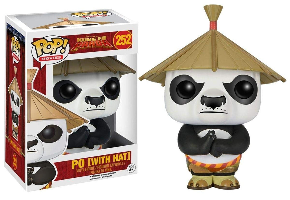 Funko POP Movies: Kung Fu Panda - Po with Hat Action Figure FUNKO