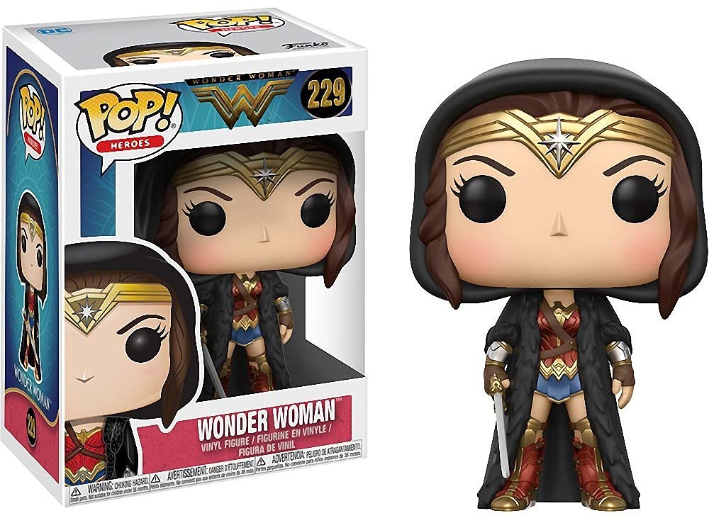Funko Pop Heroes: Wonder Woman - Cloak Wonder Woman Collectible Vinyl Figure FUNKO