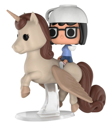 Funko Pop! Rides #40 Bob's Burgers Espresso Trip Tina & Unicorn (2018 Summer Convention Exclusive) FUNKO