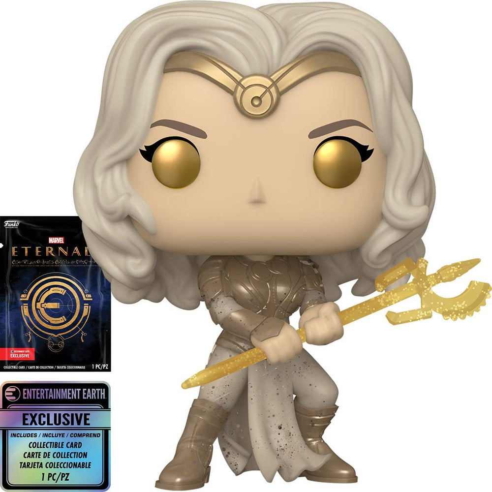 Funko Pop! Eternals: Thena Entertainment Exclusive Figure with Collectible Card FUNKO