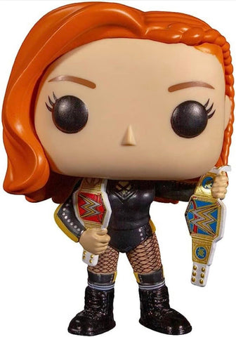 Funko Pop WWE Becky Lynch with Two Belts Exclusive FUNKO