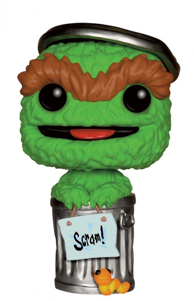 Funko POP TV: Sesame Street Oscar The Grouch Action Figure FUNKO