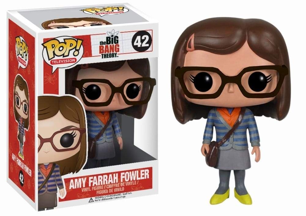 Funko POP Television Amy Farrah Fowler Vinyl Figure FUNKO