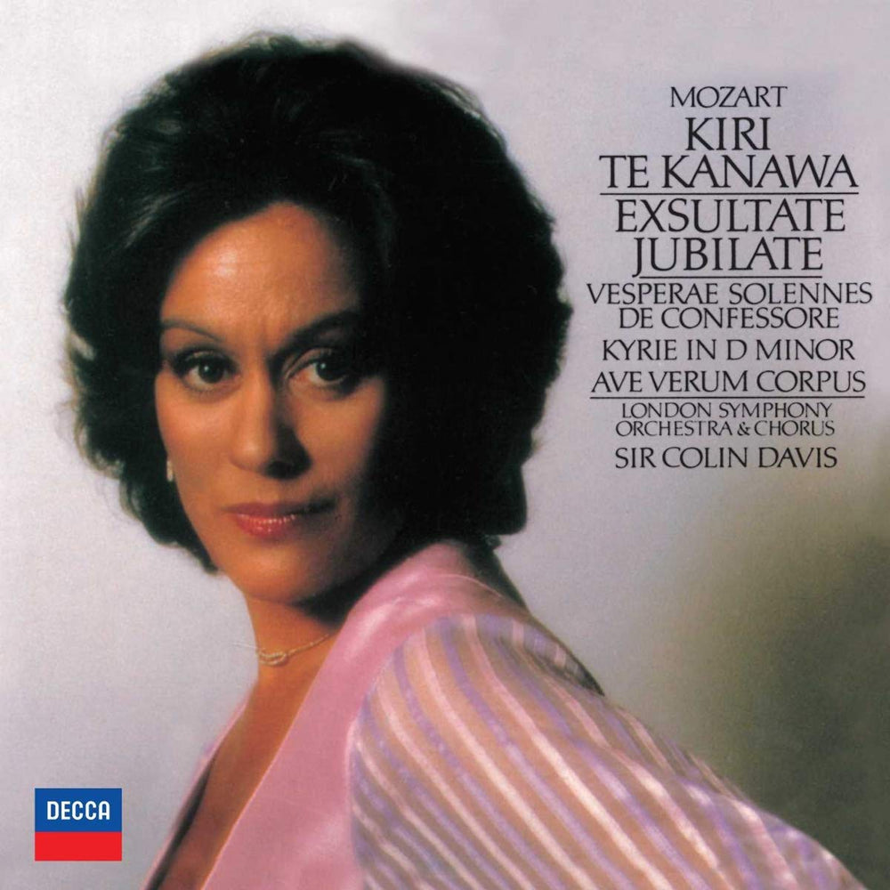 Mozart: Exsultate, Jubilate, K. 165; Vesperae solennes de confessore, K. 339; Kyrie in D minor, K. 341; Ave verum corpus, K. 618 - audioCD CD