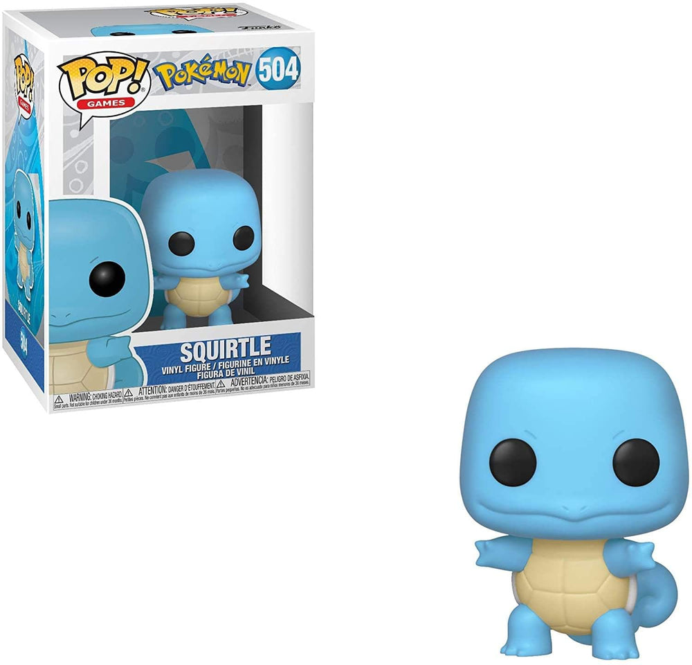 Funko Pop Pokemon - Squirtle/Carapuce/Schiggy - Squirtle Vinyl Figure - Collectable Vinyl Figure - Gift Idea - Official Merchandise - Toys for Kids & Adults - Video Games Fans FUNKO
