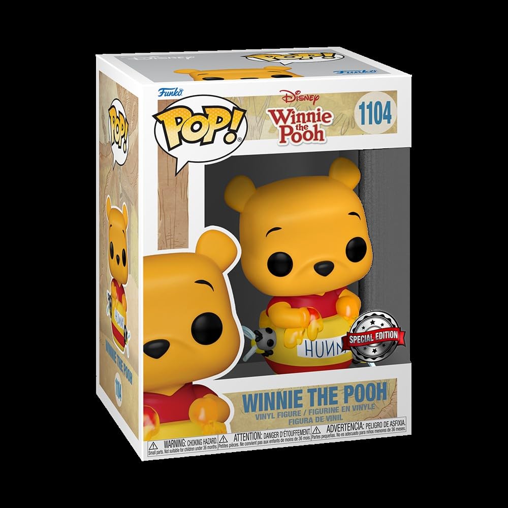 Funko Disney Winnie The Pooh Pop! Winnie The Pooh Vinyl Figure Hot Topic Exclusive Multi None FUNKO