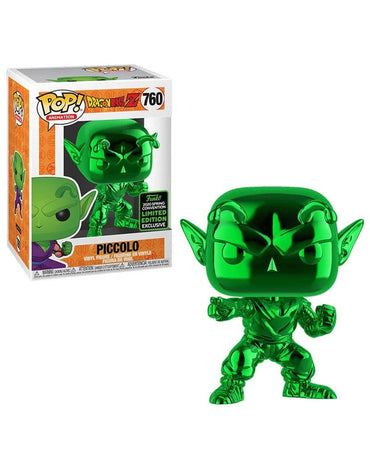 Funko Pop Piccolo Figure Chrome Green - Dragon Ball Z ECCC 2020 FUNKO