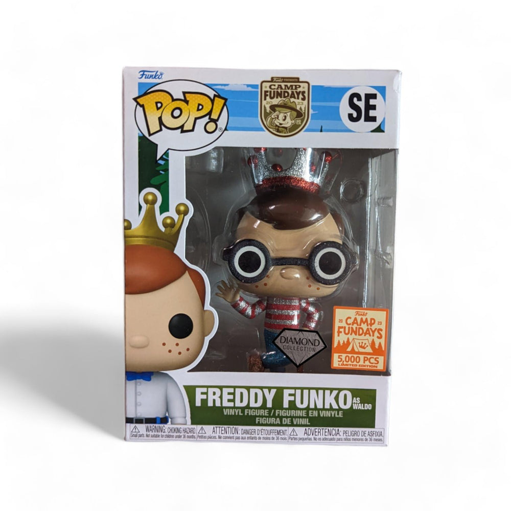 Funko Pop! Originals: Camp Fundays 2023 - Freddy as Waldo -Diamond Glitter- (Limited to 5000 Pieces) FUNKO