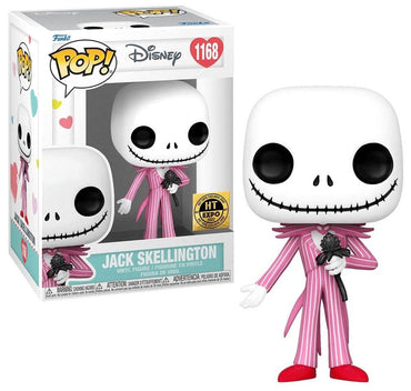 Funko Nightmare Before Christmas POP! Disney Jack Skellington Exclusive Vinyl Figure #1168 [Pink Suit] FUNKO