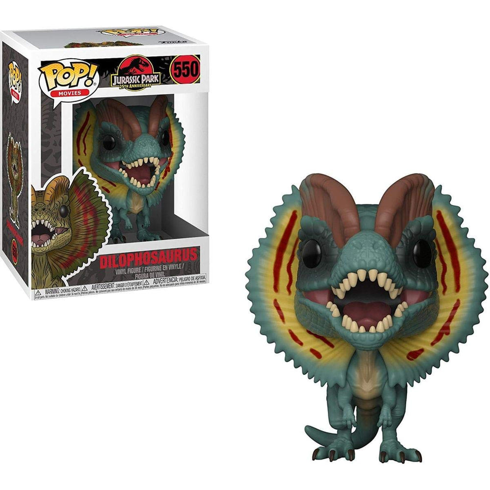 Funko Pop! Movies: Jurassic Park - Dilophosaurus (Styles May Vary) Collectible Figure FUNKO