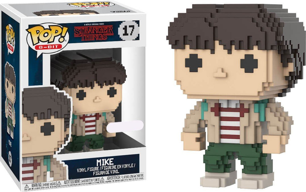 Funko 8 Bit Pop!: Stranger Things Mike Collectible Figure FUNKO