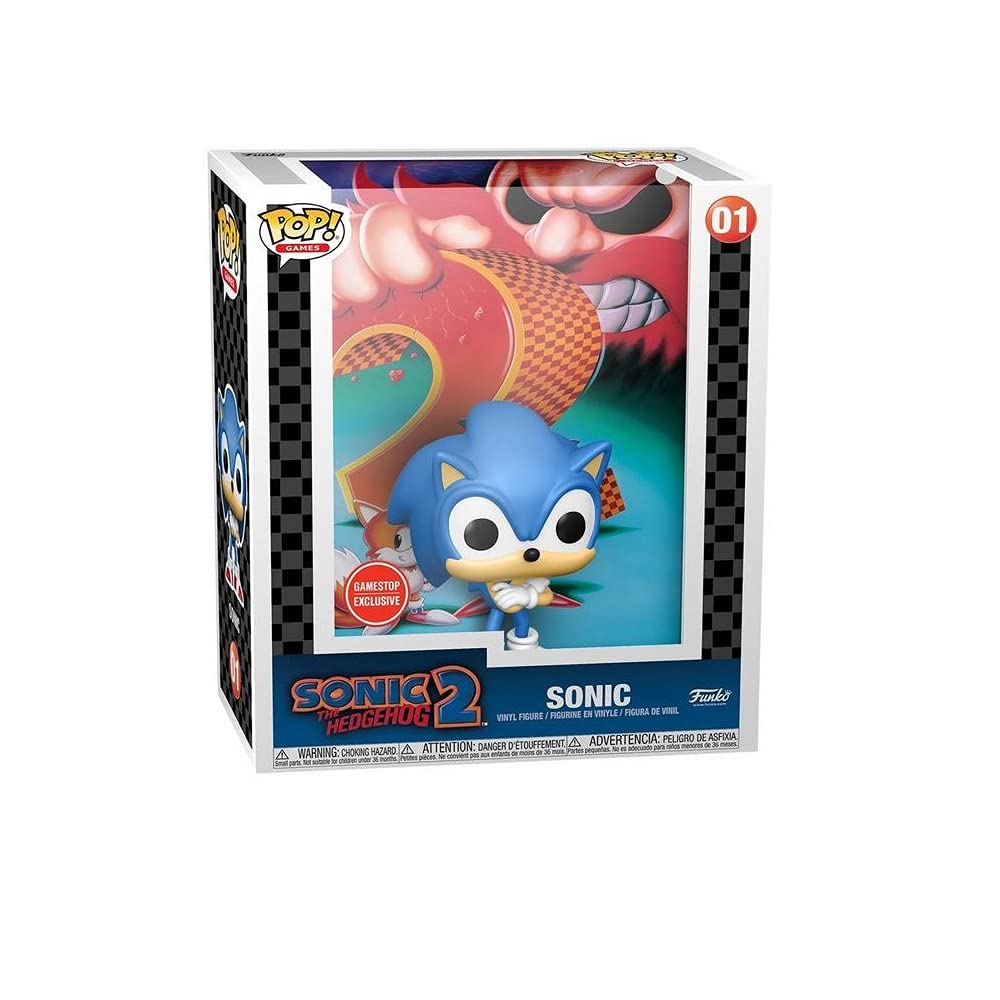 Funko Pop! Game Cover: Sonic The Hedgehog 2 Exclusive Figure Packed in Hard case FUNKO
