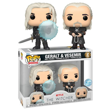 Pop! Television: Geralt & Vesemir 2-Pack Multicolor FUNKO