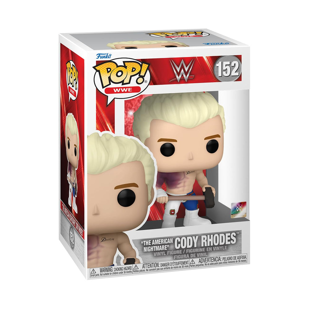 Funko POP! WWE: Cody Rhodes - (Hell in a Cell) - Collectable Vinyl Figure - Gift Idea - Official Merchandise - for Kids & Adults - Sports Fans - Model Figure for Collectors and Display FUNKO