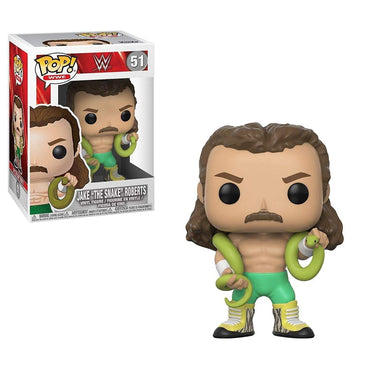 Funko POP! WWE: WWE Jake The Snake (Styles May Vary) Collectible Figure, Multicolor FUNKO