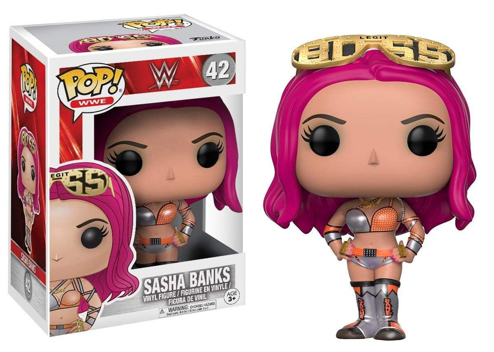 Funko Pop WWE-Sasha Banks Toy FUNKO