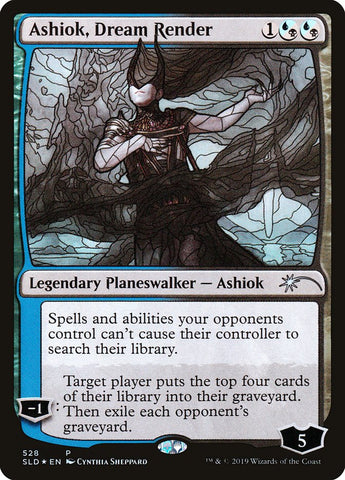 Ashiok, Dream Render (Stained Glass) [Secret Lair Drop Promos] Magic: The Gathering