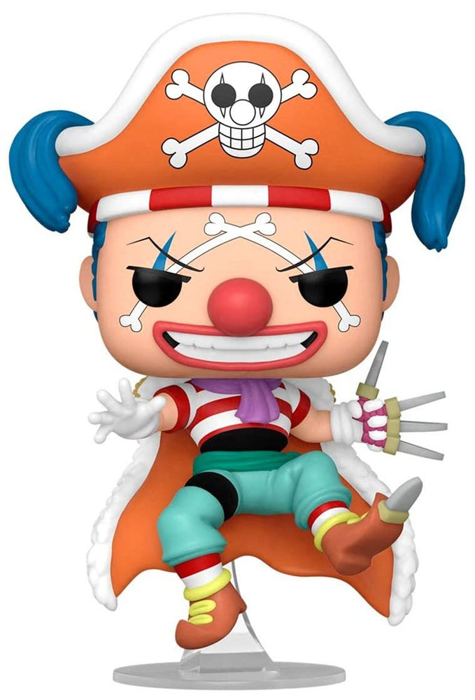 Funko Pop! One Piece 1276 Buggy The Clown Sticker Special Edition FUN66428 FUNKO