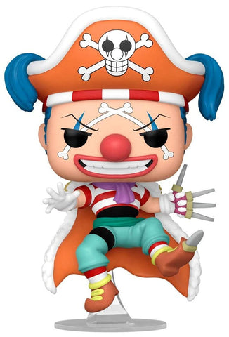 Funko Pop! One Piece 1276 Buggy The Clown Sticker Special Edition FUN66428 FUNKO