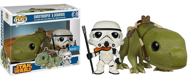 Funko Pop Vinyl Bobblehead, Star Wars Sandtrooper & Dewback Collectible Set FUNKO