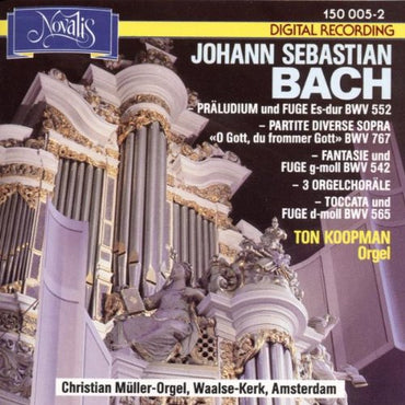 Bach: Works for Organ [Audio CD] Ton Koopman CD