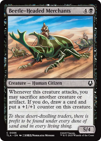 Beetle-Headed Mechants [Avatar: The Last Airbender] Magic: The Gathering