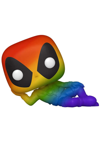 Funko POP Marvel: Pride - Deadpool (Rainbow),Multicolor,Standard FUNKO