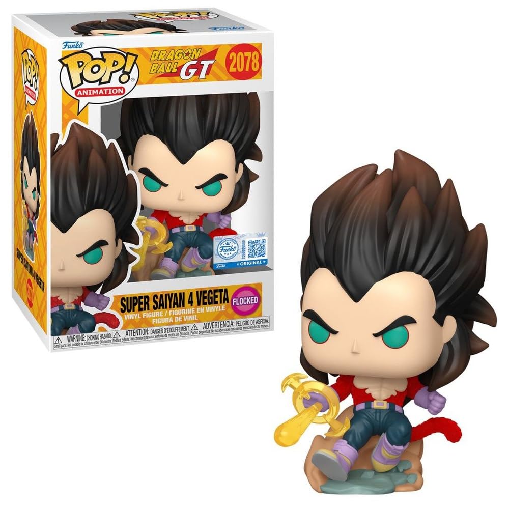 POP Super Saiyan 4 Vegeta Funko Original 2078 (with Plastic Protection) FUNKO