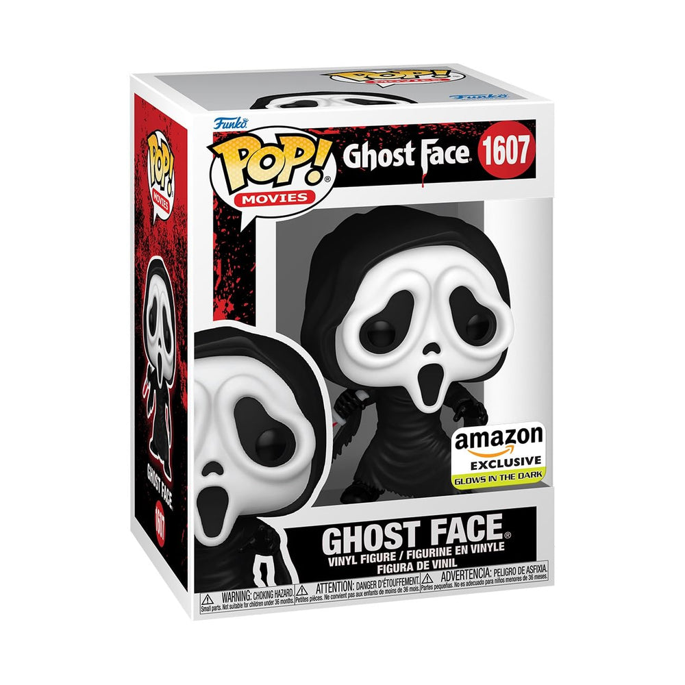 Funko POP! Movies: Ghostface - Ghostface - Glow in The Dark - Collectable Vinyl Figure - Gift Idea - Official Merchandise - for Kids & Adults - Horror Fans FUNKO