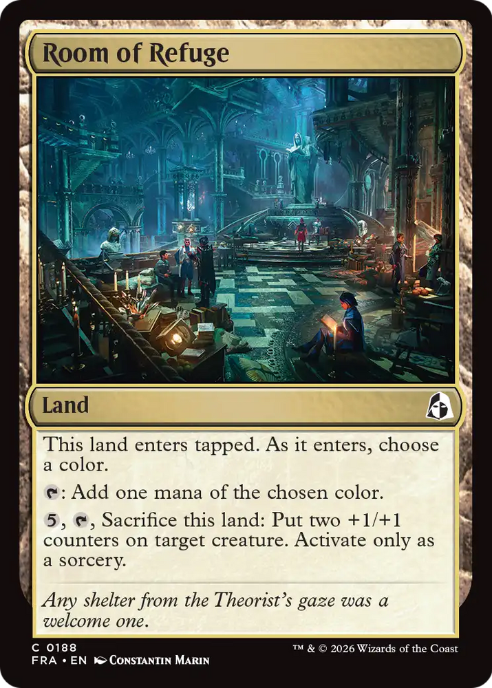 Room of Refuge [Reality Fracture] Magic: The Gathering