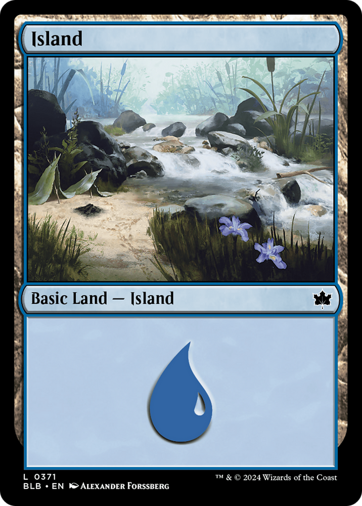 Island (0371) [Bloomburrow] Magic: The Gathering