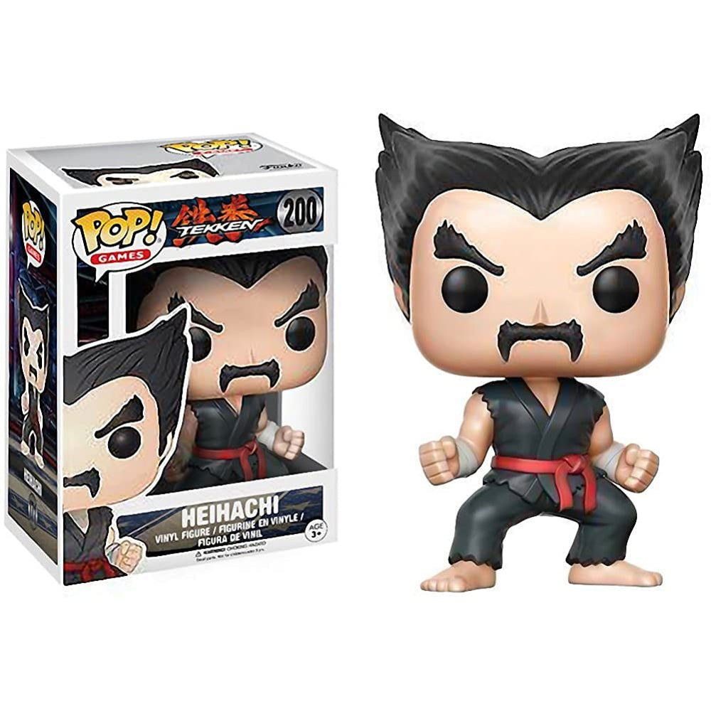 Funko Heihachi (GameStop Exclusive) POP! Games x Tekken Vinyl Figure + 1 Free Video Games Themed Trading Card Bundle (12985) FUNKO
