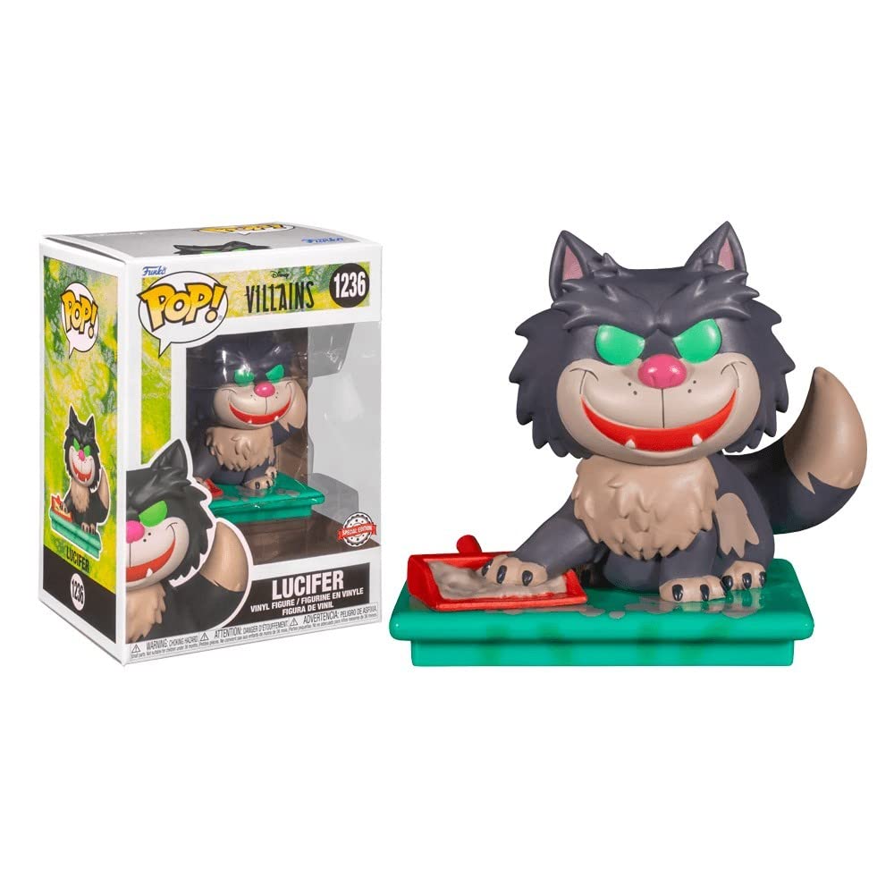Funko POP! Disney Villains Lucifer The Cat D23 2022 Exclusive FUNKO
